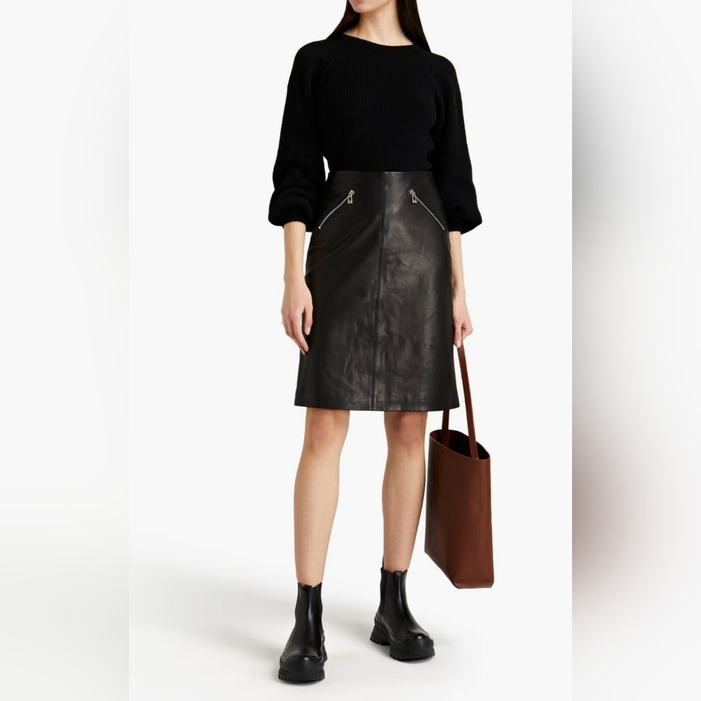 Belstaff | Rider Leather Skirt
